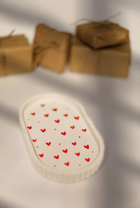 Red hearts